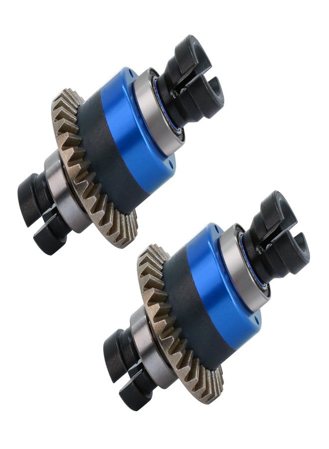 POLANTA 2Pcs Assembled Differential 30T 0.8Mod for ARRMA 1/18 Granite GROM, 1/14 Typhon GROM, 1/16 Mojave GROM (Blue) - Image 1
